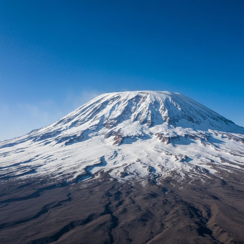 Mount Kilimanjaro trek at sunrise