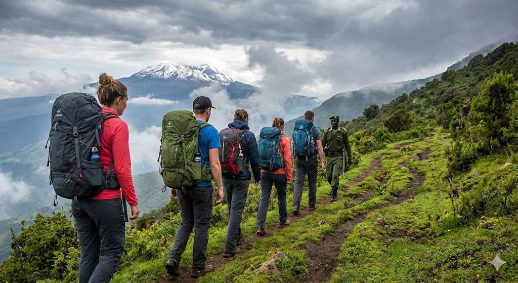 Machame Gate – Machame Camp on Kilimanjaro Machame route